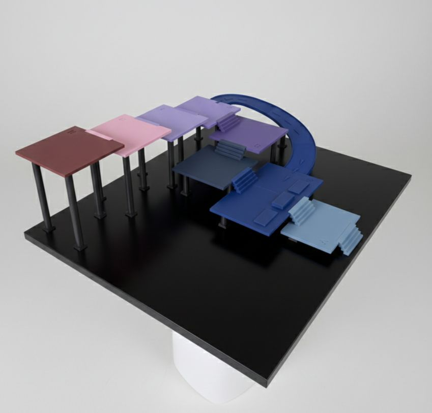 Architekturmodell aus dem 3D-Drucker