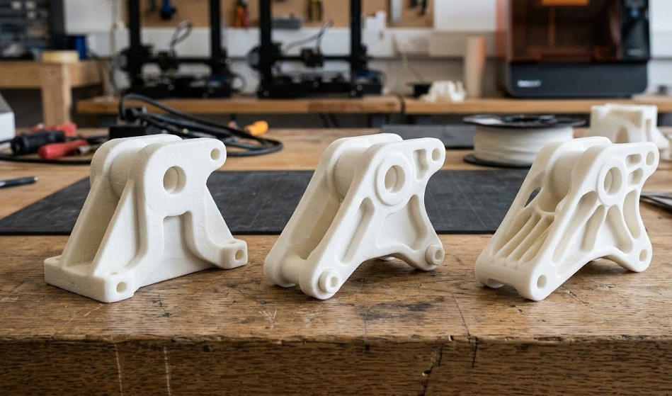 3D-gedruckter Prototyp – Einzeldruck